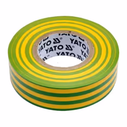 Yato YT-81655, Vert/jaune, Isolant, Polyvinyl chloride (PVC), Résistant à l’abrasion, Résistant aux produits chimiques, Résis ...