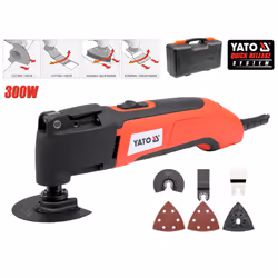Yato YT-82220 outil multi-fonctions oscillant Noir, Rouge 300 W 22000 OPM
