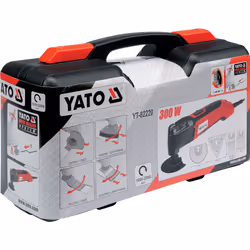 Yato YT-82220 outil multi-fonctions oscillant Noir, Rouge 300 W 22000 OPM - Vue supplémentaire 6