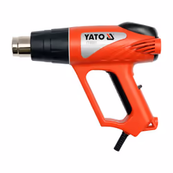 Yato YT-82291, Pistolet d’air chaud, Poignée de pistolet, II, Noir, Rouge, 500 l/min, 550 °C