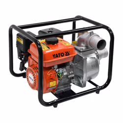 Yato YT-85402, Pompe à charge, 4000 W, Essence, 50000 l/h, Noir, Rouge, Acier