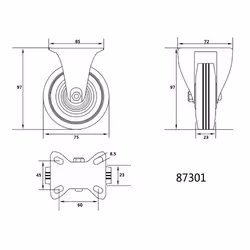 VOREL 87301 pièce et accessoire de dégorgeoir 1 pièce(s)