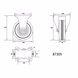 VOREL 87305 pièce et accessoire de dégorgeoir 1 pièce(s)