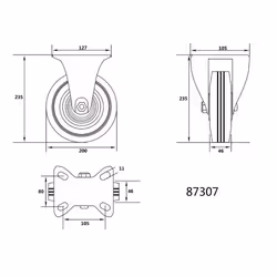 VOREL 87307 pièce et accessoire de dégorgeoir 1 pièce(s)