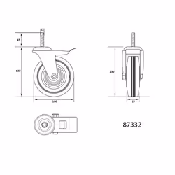 VOREL 87332 pièce et accessoire de dégorgeoir 1 pièce(s)