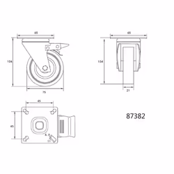 VOREL 87382 pièce et accessoire de dégorgeoir 1 pièce(s)