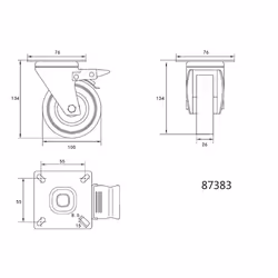 VOREL 87383 pièce et accessoire de dégorgeoir 1 pièce(s)