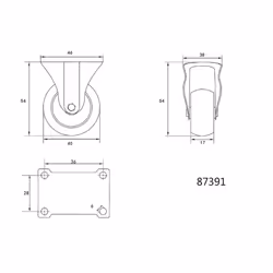 VOREL 87391 pièce et accessoire de dégorgeoir 1 pièce(s)