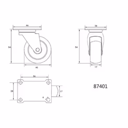 VOREL 87401 pièce et accessoire de dégorgeoir 1 pièce(s)