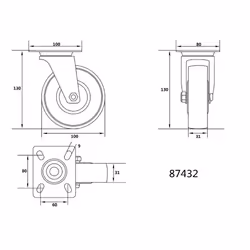 VOREL 87432 pièce et accessoire de dégorgeoir 1 pièce(s)