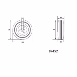 VOREL 87452 pièce et accessoire de dégorgeoir 1 pièce(s)