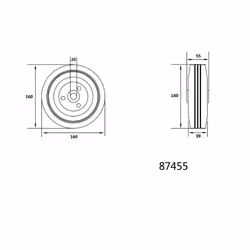 VOREL 87455 pièce et accessoire de dégorgeoir 1 pièce(s)