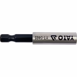 Yato YT-0465, Acier inoxydable, Tige hexagonale, 25,4 / 4 mm (1 / 4"), 1 pièce(s), 60 mm