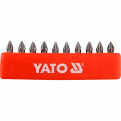 Yato YT-0474, 1/4", 25 mm, 10 pièce(s)