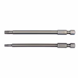 Yato YT-0491, 2 pièce(s), Torx, T15, T27, Acier, 100 mm, 25,4 / 4 mm (1 / 4")