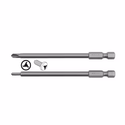 Peu de tournevis Yato YT-0493; 1/4''; NR0-NR1; 100 mm; 2 unités