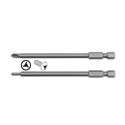 Peu de tournevis Yato YT-0493; 1/4''; NR0-NR1; 100 mm; 2 unités