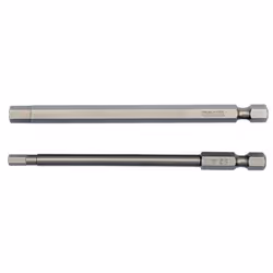 Yato YT-0495, 2 pièce(s), Hex (métrique), Acier, 100 mm, 25,4 / 4 mm (1 / 4")