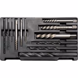 Yato YT-0591, Perceuse, Outil multi-fonctions électrique, Ensemble de forets, Rotation vers la droite, 1,5 cm, Métal, Acier r ...