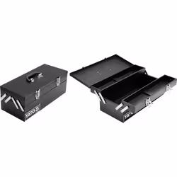 Yato YT-0884, Boîte à outils, Noir, 460 mm, 200 mm, 180 mm, 3,5 kg