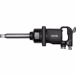 Yato YT-0960, Douille à choc, Noir, 2600 N·m, 560 l/min, 6,3 bar, Air comprimé