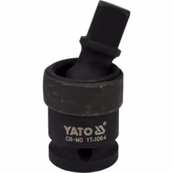 Yato YT-1064, Article unique, Adaptateur à rotule, Acier fin au carbone, Acier, 1 pièce(s)