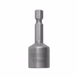 Yato YT-1502, Acier C-V (Chrome-Vanadium), Tige hexagonale, 25,4 / 4 mm (1 / 4"), Tige hexagonale, 1 pièce(s), 48 mm