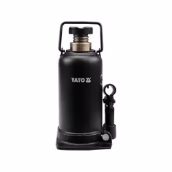 Yato YT-1706, Universel, 15000 kg, Cric hydraulique, 22,8 cm, 50,8 cm, Noir