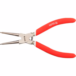Yato YT-1990, Pince à anneau de retenue, PVC, Rouge, 225 mm