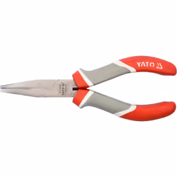 Yato YT-2029, Acier au carbone, Polypropylène (PP), Caoutchouc thermoplastique (TPR), Gris, Rouge, 160 mm