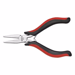 Yato YT-2085, Pince à long bec, Noir, Rouge, 115 mm, 108 g