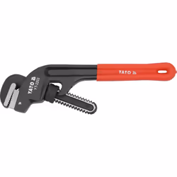 Yato YT-2204, Noir, Rouge, Clé à griffe Stillson, Rouge, Fonte, Polyvinyl chloride (PVC), Acier au carbone, 450 mm