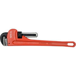 Yato YT-2224 clé pour tuyau Noir, Rouge Rouge Clé à griffe Stillson Aluminium Acier au carbone