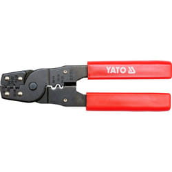 Pince à sertir pour œillets et contacts de câbles isolés Yato YT-2256; 0,08-6 mm