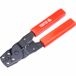 Pince à sertir pour œillets et contacts de câbles isolés Yato YT-2256; 0,08-6 mm