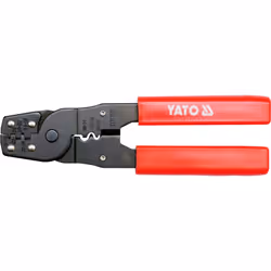 Pince à sertir pour œillets et contacts de câbles isolés Yato YT-2256; 0,08-6 mm