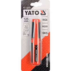 Yato YT-2274 pince à dénuder Noir, Rouge