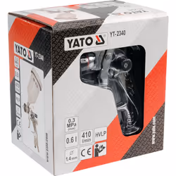Yato YT-2340 Pistolet à peinture 0,6 L