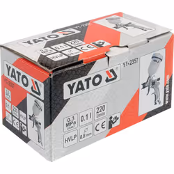 Yato YT-2357 Pistolet à peinture 0,1 L