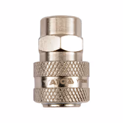Yato YT-2393, Nickel, Nickel, Acier, Filetage femelle, 1/4", 1 pièce(s)