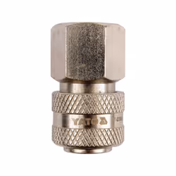 Yato YT-2395, Nickel, Nickel, Acier, Filetage femelle, 1/2", 1 pièce(s)