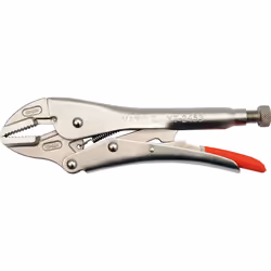 Yato YT-2453, Pince à etau, Rouge, Argent, 250 mm, 646 g