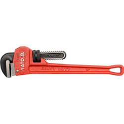 Yato YT-2488 clé pour tuyau Noir, Rouge Rouge Clé à griffe américaine Fonte Acier au chrome-molybdène