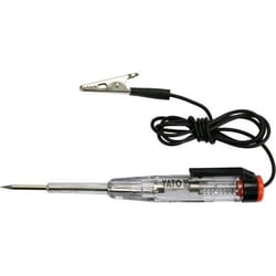 Yato YT-2865 détecteur de tension de ligne 6 - 24 V Noir, Rouge