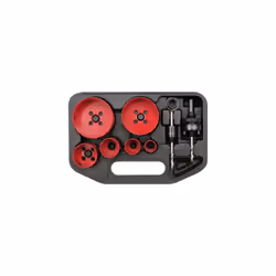 Yato YT-3380, Régler, Perceuse, Aluminium, Fonte, Plastique, Acier, Bois, Rouge, Bimétal, Acier rapide, Acier rapide