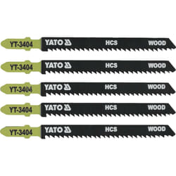 Yato YT-3404 Lame de scie sauteuse, à chantourner et sabre 5 pièce(s)