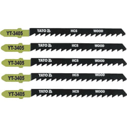 Yato YT-3405 Lame de scie sauteuse, à chantourner et sabre 5 pièce(s)