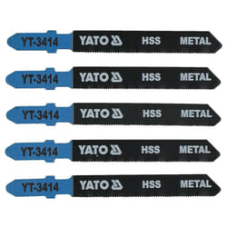Yato YT-3414 Lame de scie sauteuse, à chantourner et sabre 5 pièce(s)