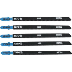Yato YT-3416 Lame de scie sauteuse, à chantourner et sabre 5 pièce(s)
