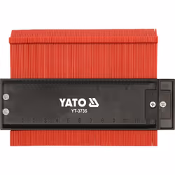 Yato YT-3735 calibre à rayon Profile gauge Orange, Noir